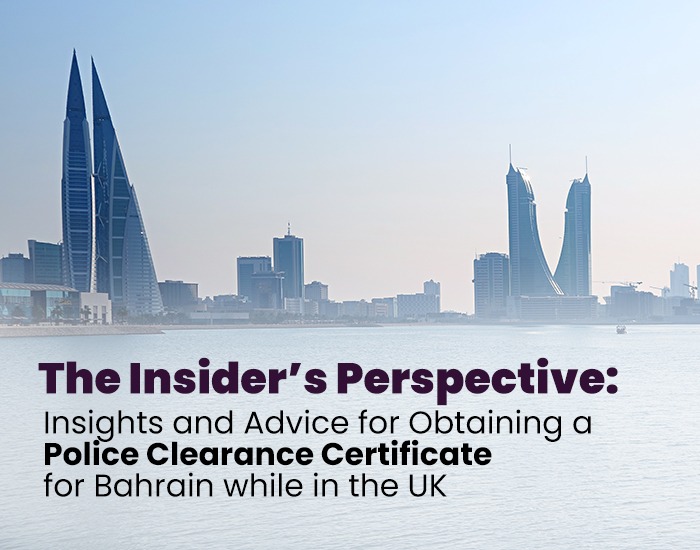 How to Obtain a Police Clearance Certificate for Bahrain in the UK: A Comprehensive Guide