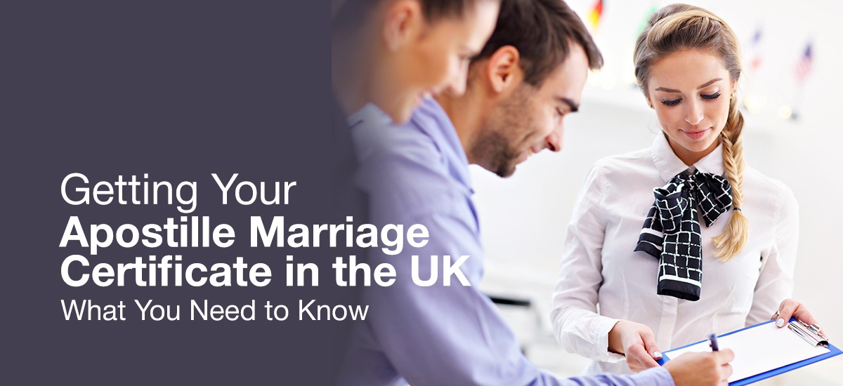 Step-by-step guide to obtaining your Apostille Marriage Certificate in the UK, featuring a professional consultation.