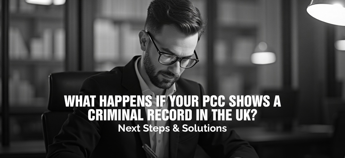 What Happens If Your PCC Shows a Criminal Record in the UK? Next Steps & Solutions?