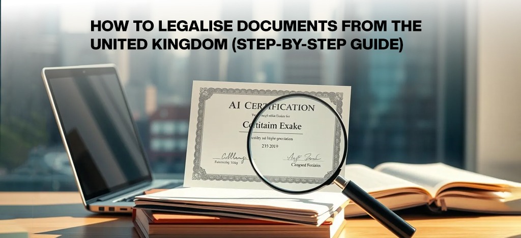 Legalisation of UK documents