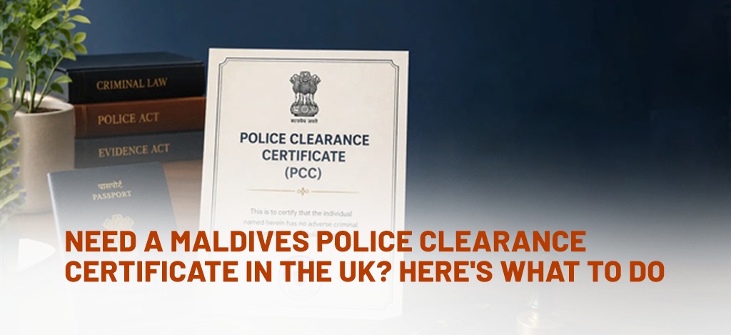 police clearance certificate maldives